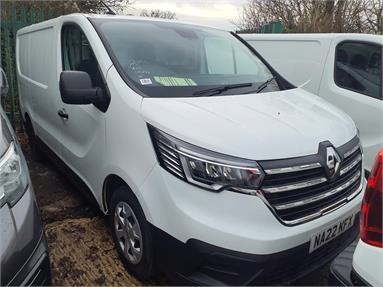 RENAULT TRAFIC SWB DIESEL SL28 Blue dCi 130 Business+ Van Diesel - WHITE - NA22KFX - 5 Door Panel Van