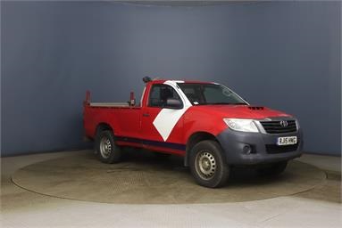 TOYOTA HILUX DIESEL Active Pick Up 2.5 D-4D 4WD 144 Diesel - RED - RJ15HWG - 2 Door Pick Up Body