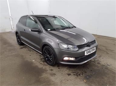 VOLKSWAGEN POLO 1.0 Match 3dr Petrol - GREY - SH16RVM - 3 Door Hatchback
