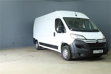 CITROEN RELAY 35 L3 DIESEL 2.2 BlueHDi H2 Van 140ps Enterprise Diesel - WHITE - LA72OGR - 5 Door Panel Van