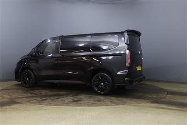 FORD TRANSIT CUSTOM 320 L1 PETROL FWD 2.5 PHEV 232ps H1 Van MS-RT Auto Petrol PHEV - BLACK - PE75VBM - 5 Door Panel Van