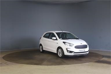 FORD KA+ 1.2 85 Zetec 5dr Petrol - White - FA19CTE - 5 Door Hatchback