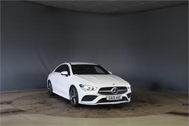 MERCEDES-BENZ CLA CLA 200 AMG Line 4dr Tip Auto Petrol - WHITE - SA19AKE - 4 Door Saloon