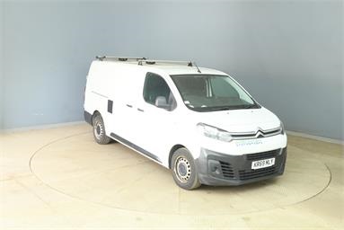 CITROEN DISPATCH XL DIESEL 1200 1.5 BlueHDi 100 Van X Diesel - WHITE - KR69MLY - 5 Door Panel Van