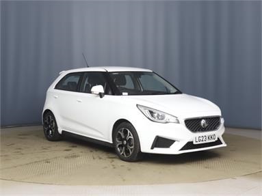 MG MG3 1.5 VTi-TECH Exclusive 5dr [Navigation] Petrol - WHITE - LG23KKO - 5 Door Hatchback