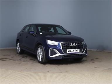AUDI Q2 30 TFSI S Line 5dr Petrol - BLUE - VN72YMV - 5 Door Estate