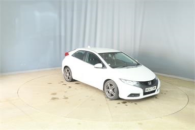 HONDA CIVIC 1.8 i-VTEC Ti 5dr Petrol - WHITE - WG62TVM - 5 Door Hatchback