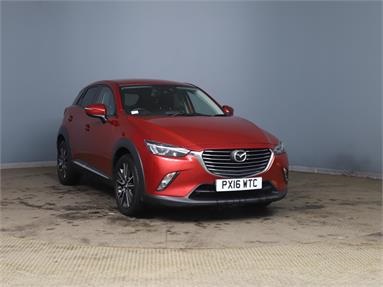 MAZDA CX-3 1.5d Sport Nav 5dr Diesel - RED - PX16WTC - 5 Door Hatchback