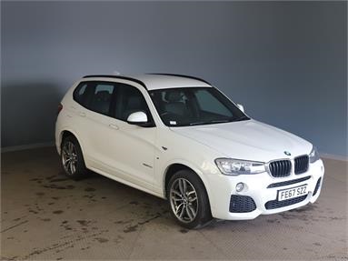 BMW X3 XDRIVE20D M SPORT AUTO  Diesel - WHITE - RZ9079 - Estate
