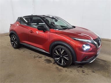 NISSAN JUKE 1.0 DiG-T Tekna+ 5dr Petrol - RED - ND69UVV - 5 Door Hatchback