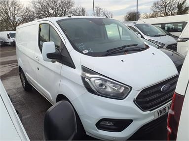 FORD TRANSIT CUSTOM 280 L1 DIESEL FWD 2.0 EcoBlue 130ps Low Roof Limited Van Diesel - WHITE - YM19YKX - 5 Door Panel Van