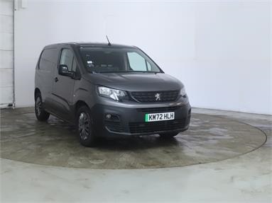 PEUGEOT PARTNER STANDARD DIESEL 1000 1.6 BlueHDi 100 Professional Van Electric - GREY - KM72HLH - 5 Door Panel Van