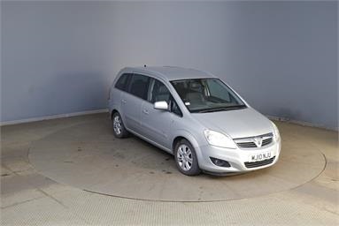 VAUXHALL ZAFIRA 1.6i [115] Design 5dr Petrol - SILVER - MJ10NJU - 5 Door MPV