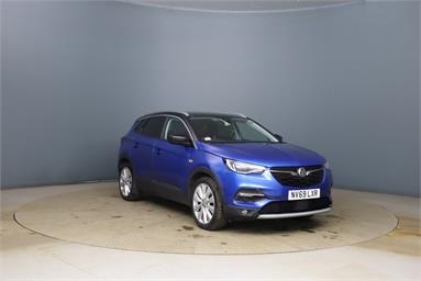VAUXHALL GRANDLAND X 1.6 Hybrid4 300 Elite Nav 5dr Auto Petrol PHEV - BLUE - NV69LXR - 5 Door Hatchback