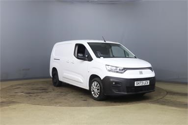 FIAT DOBLO MAXI L2 DIESEL 1.5 BlueHDi 1000kg Primo 100 Van Low Roof Diesel - WHITE - SH73LCV - 6 Door Panel Van