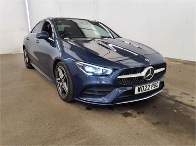 MERCEDES-BENZ CLA CLA 180 AMG Line 4dr Tip Auto Petrol - BLUE - WD22PBO - 4 Door Coupe