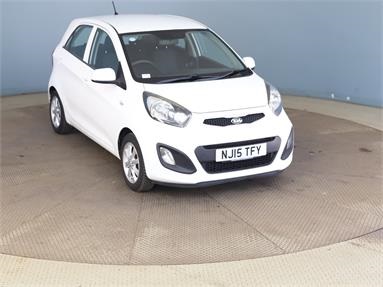 KIA PICANTO 1.0 1 5dr Petrol - WHITE - NJ15TFY - 5 Door Hatchback