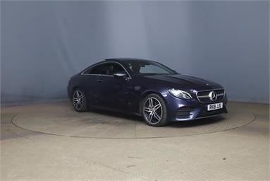 MERCEDES-BENZ E CLASS E220d AMG Line Premium 2dr 9G-Tronic Diesel - BLUE - RK18JJU - 2 Door Coupe