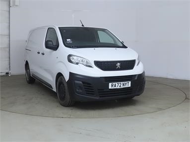 PEUGEOT EXPERT STANDARD DIESEL 1000 1.5 BlueHDi 100 Professional Premium + Van Diesel - Ice White - RA72NYT - 6 Door Panel Van