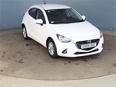 MAZDA 2 1.5 SE-L Nav 5dr Petrol - WHITE - CK65XUZ - 5 Door Hatchback