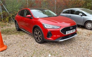 FORD FOCUS 1.0 EcoBoost Hybrid mHEV 155 Active X Vign Ed 5dr Petrol - FANTASTIC RED - EU72XRC - 5 Door Hatchback