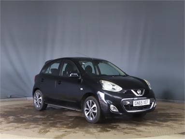NISSAN MICRA 1.2 Tekna 5dr Petrol - BLACK - GN65XEF - 5 Door Hatchback