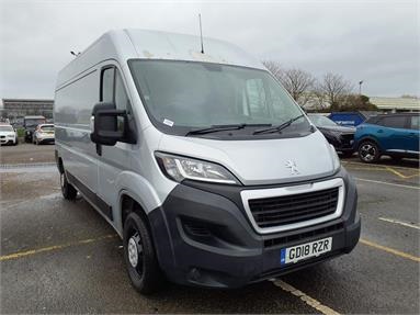 PEUGEOT BOXER 335 L3 DIESEL 2.0 BlueHDi H2 Professional Van 130ps Diesel - SILVER - GD18RZR - 5 Door Panel Van