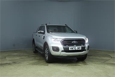 FORD RANGER DIESEL Pick Up Double Cab Wildtrak 2.0 EcoBlue 213 Auto Diesel - SILVER - HW70JWD - 4 Door Pick Up Body