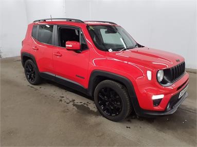 JEEP RENEGADE 1.3 T4 GSE Night Eagle II 5dr DDCT Petrol - RED - OV70KYJ - 5 Door Estate