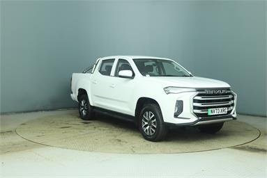 MAXUS T90 ELECTRIC 130kW Elite Double Cab Pickup 88.5kWh Auto Electric - WHITE - NV73XRC - 5 Door Pick Up Body