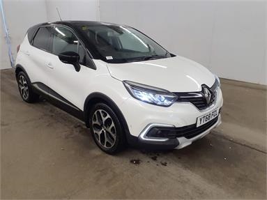 RENAULT CAPTUR 0.9 TCE 90 GT Line 5dr Petrol - WHITE AND BLACK - YT68FCL - 5 Door Hatchback