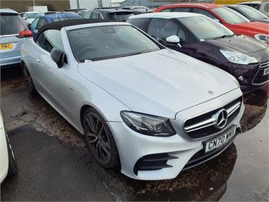 MERCEDES-BENZ E CLASS E53 4Matic+ Premium 2dr 9G-Tronic Petrol/Hybrid - SILVER - CN70WMX - 2 Door Convertible