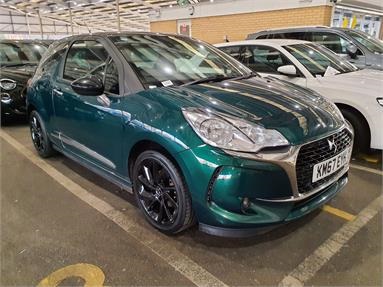 DS DS 3 1.2 PureTech 82 Connected Chic 3dr Petrol - GREEN - KM67EYH - 3 Door Hatchback