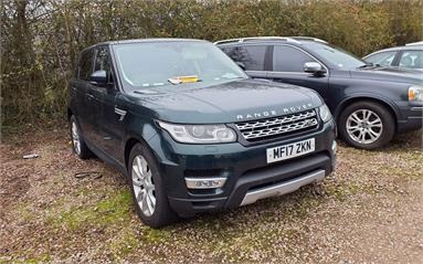 LAND ROVER RANGE ROVER SPORT 2.0 SD4 HSE 5dr Auto Diesel - GREEN - MF17ZKN - 5 Door Estate