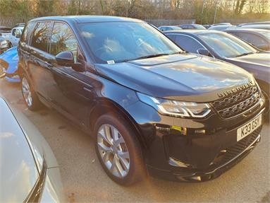 LAND ROVER DISCOVERY SPORT 2.0 D165 R-Dynamic S Plus 5dr Auto [5 Seat] Diesel - BLACK - GV21AGZ - 5 Door Estate