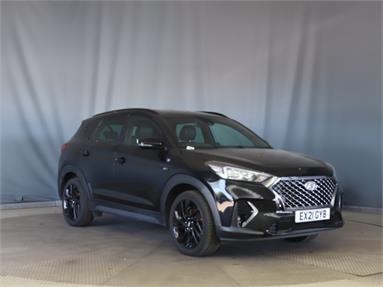 HYUNDAI TUCSON 1.6 TGDi 177 N Line 5dr 2WD DCT Petrol - BLACK - EX21GYB - 5 Door Estate