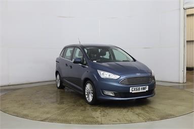 FORD GRAND C-MAX 1.0 EcoBoost Titanium 5dr Petrol - BLUE - GX68HWF - 5 Door MPV