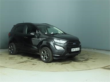 FORD ECOSPORT 1.0 EcoBoost 125 ST-Line 5dr Petrol - AGATE BLACK - EK72LXG - 5 Door Hatchback