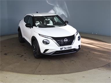 NISSAN JUKE 1.6 Hybrid N-Connecta 5dr Auto Petrol - WHITE - WF74VHX - 5 Door Hatchback