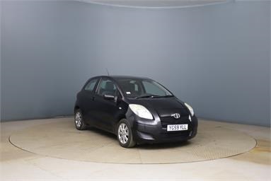 TOYOTA YARIS 1.33 VVT-i TR 3dr [6] Petrol - BLACK - YG59YLL - 3 Door Hatchback