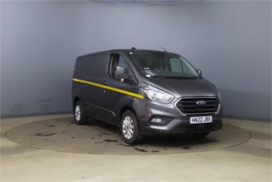 FORD TRANSIT CUSTOM 280 L1 DIESEL FWD 2.0 EcoBlue 130ps Low Roof Limited Van Low Roof Diesel - GREY - HN22JBX - 5 Door Panel Van