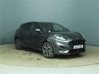 FORD PUMA 1.0 EcoBoost Hybrid mHEV ST-Line 5dr DCT Petrol/Hybrid - MAGNETIC GREY - GU24UBZ - 5 Door Hatchback