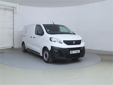 PEUGEOT EXPERT STANDARD DIESEL 1000 1.5 BlueHDi 100 Professional Van Diesel - ICE WHITE - MC72AHL - 6 Door Panel Van