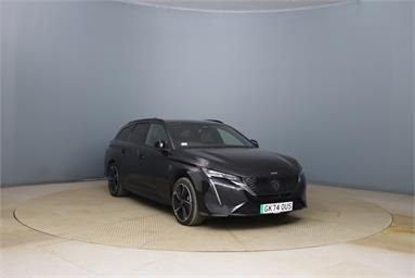 PEUGEOT 308 115kW GT 54kWh 5dr Auto Electric - NERA BLACK - GK74OUS - 5 Door Estate