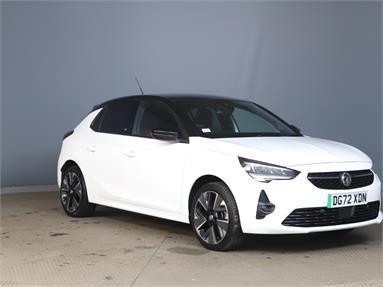 VAUXHALL CORSA 100kW GS 50kWh 5dr Auto [11kWCh] Electric - WHITE - DG72XDN - 5 Door Hatchback
