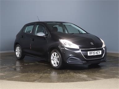 PEUGEOT 208 1.2 PureTech 82 Active 5dr Petrol - BLACK - RF15HCY - 5 Door Hatchback