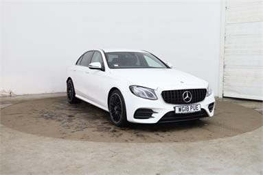 MERCEDES-BENZ E CLASS E220d AMG Line 4dr 9G-Tronic Diesel - WHITE - WG18PUE - 4 Door Saloon