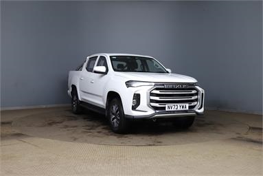 MAXUS T90 ELECTRIC 130kW Elite Double Cab Pickup 88.5kWh Auto Electric - WHITE - NV73YWA - 4 Door Pick Up Body