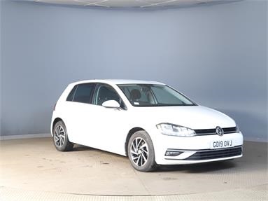 VOLKSWAGEN GOLF 1.6 TDI Match 5dr DSG Diesel - WHITE - GD19OVJ - 5 Door Hatchback