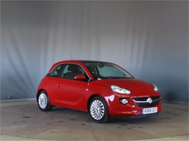 VAUXHALL ADAM 1.2i Glam 3dr Petrol - RED - VO68UCX - 3 Door Hatchback